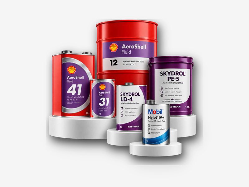 AeroShell and Skydrol aviation fluids