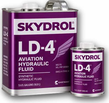 Skydrol LD-4 aviation hydraulic fluid