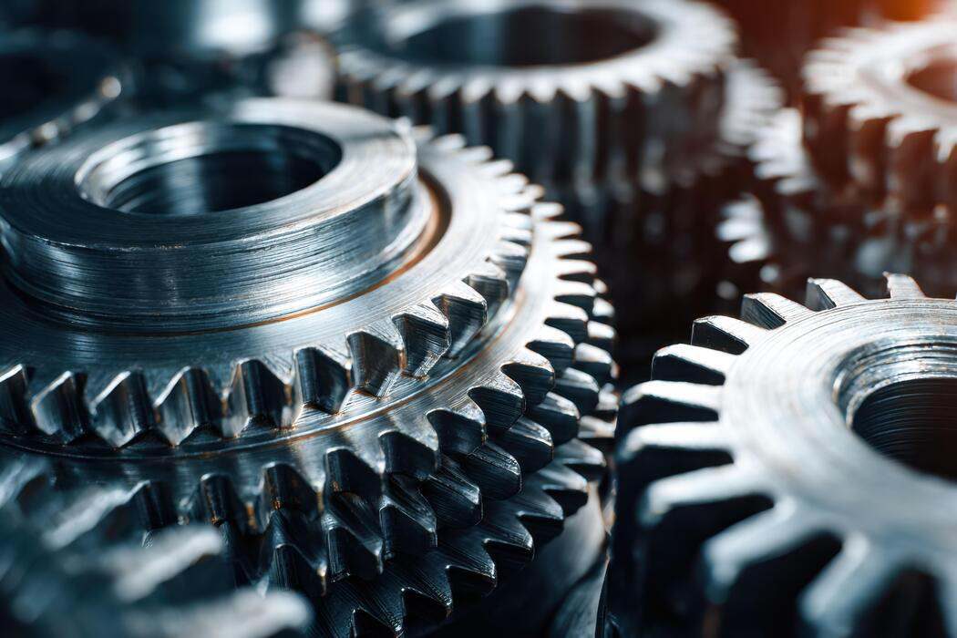 Lubricated industrial gears