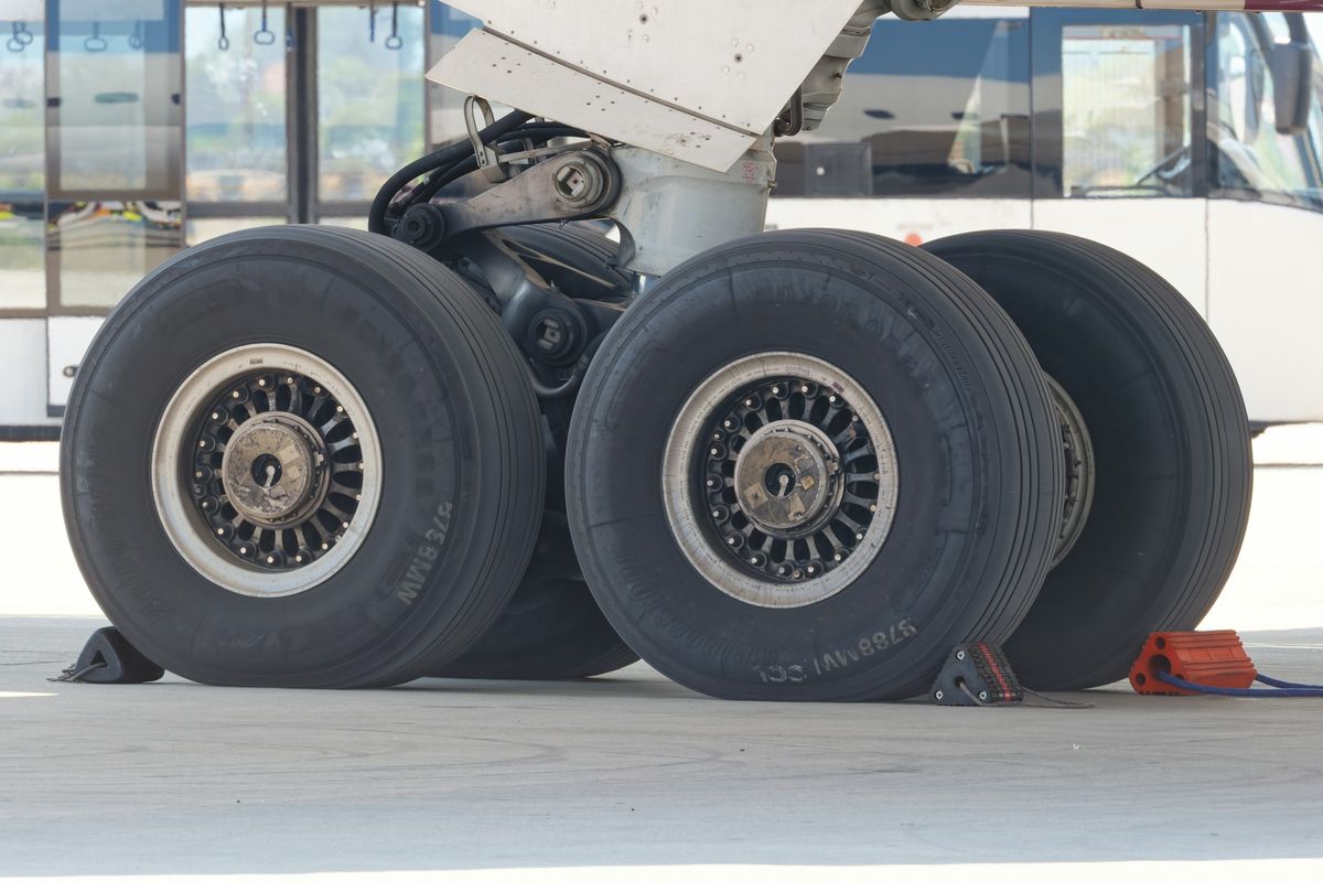 Aircraft main landing gear wheels